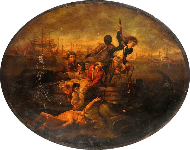 ハバナ港でサメに襲われるブルック・ワトソン、1749年 - ジョン・シングルトン・コープリー

Source:
Brook Watson attaqué par un requin dans le port de La Havane, 1749 - John Singleton Copley