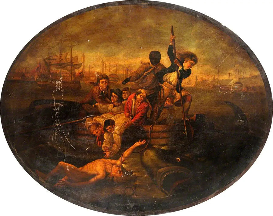 ハバナ港でサメに襲われるブルック・ワトソン、1749年 - ジョン・シングルトン・コープリー

Source:
Brook Watson attaqué par un requin dans le port de La Havane, 1749 - John Singleton Copley