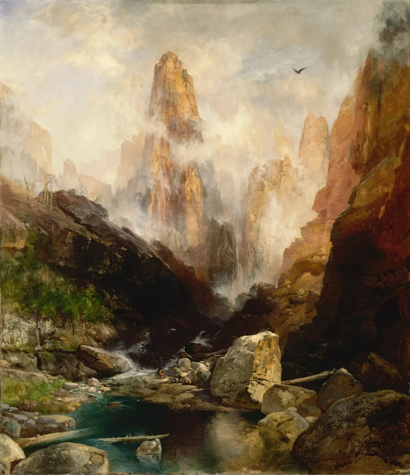 ユタ州カナブ峡谷の霧 - トーマス・モラン

Source:
Brouillard dans le canyon de Kanab, Utah - Thomas Moran