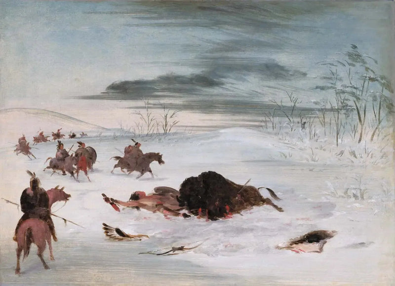 死にゆく雄バッファロー - ジョージ・キャトリン

Source:
Buffle mâle mourant dans une congère - George Catlin