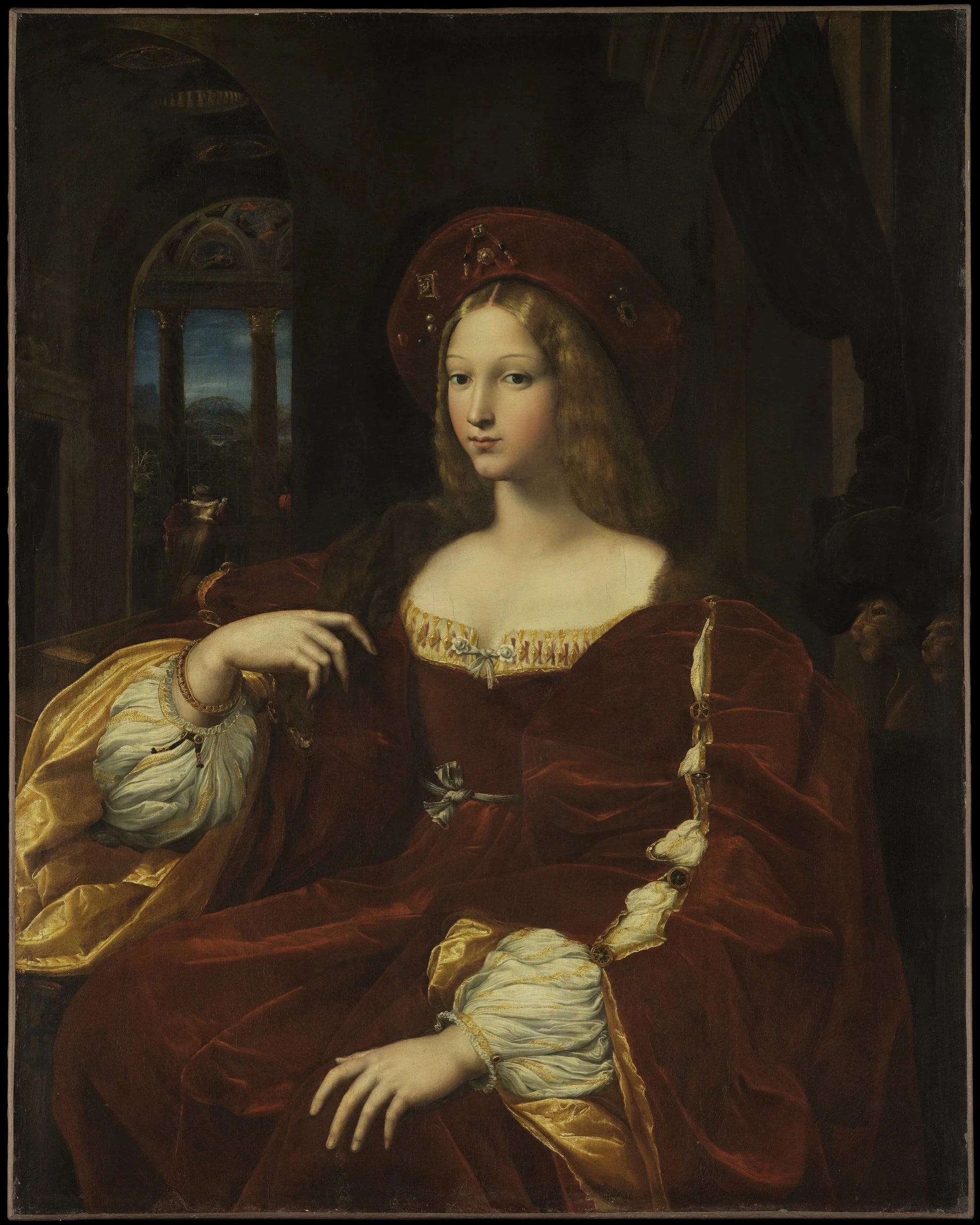 Portrait d'Isabelle de Requesens, vice-reine de Naples - Raphaël Sanzio - Réproduction huile sur toile
