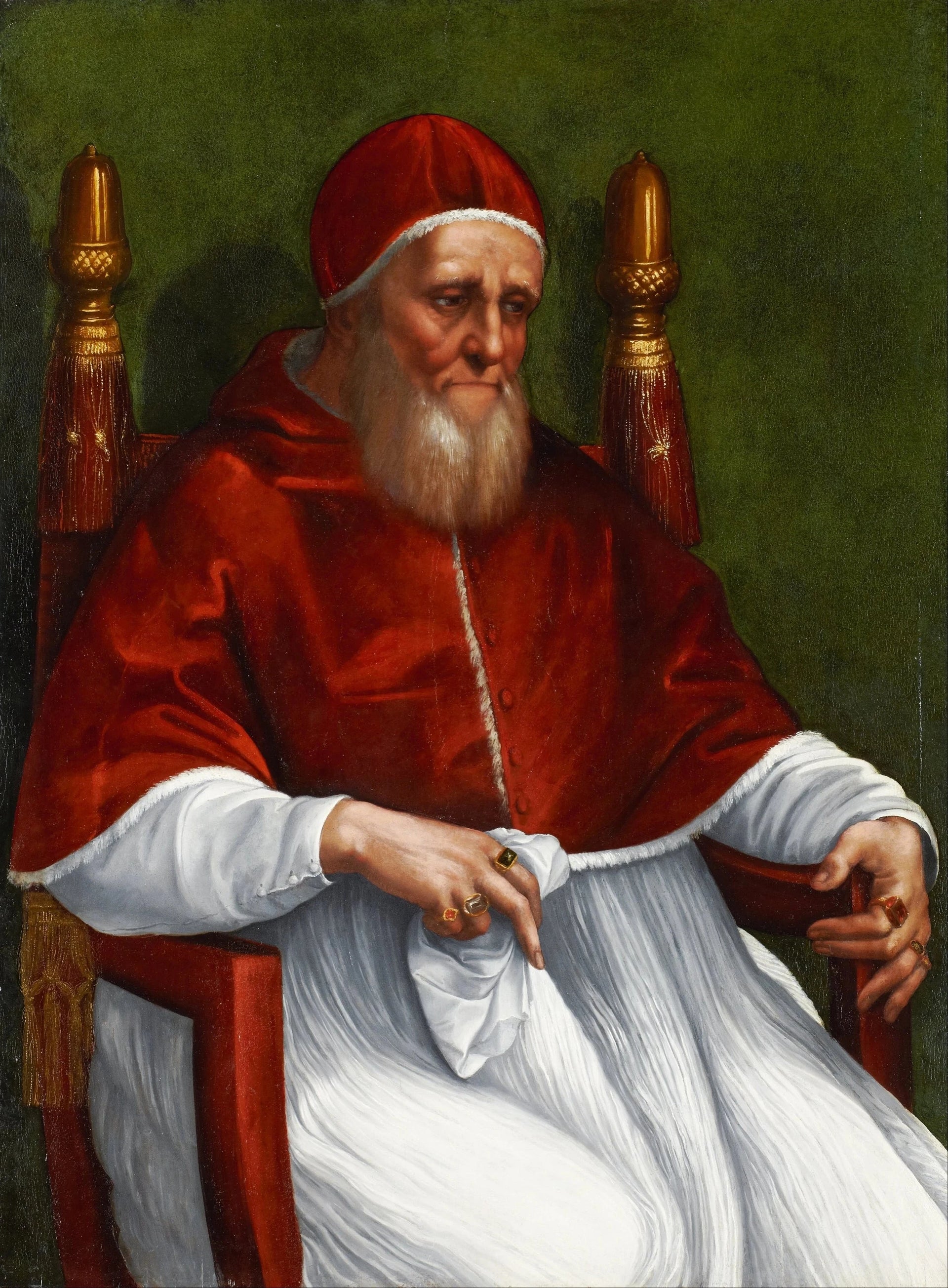 Pape Jules II - Raphaël Sanzio - Réproduction huile sur toile