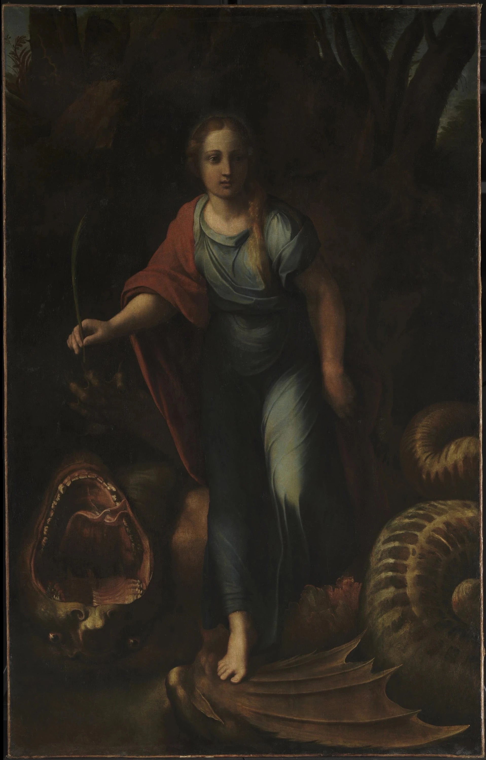 Sainte Marguerite - Raphaël Sanzio - Réproduction huile sur toile