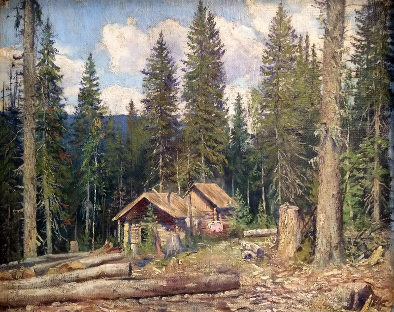 森の中の小屋 - イワン・チチキン

Source:
Cabane dans la forêt - Ivan Chichkine