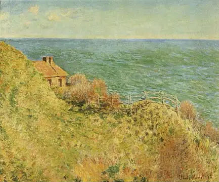 Cabane des douaniers - Claude Monet image 1 tableau peint à l’huile sur toile