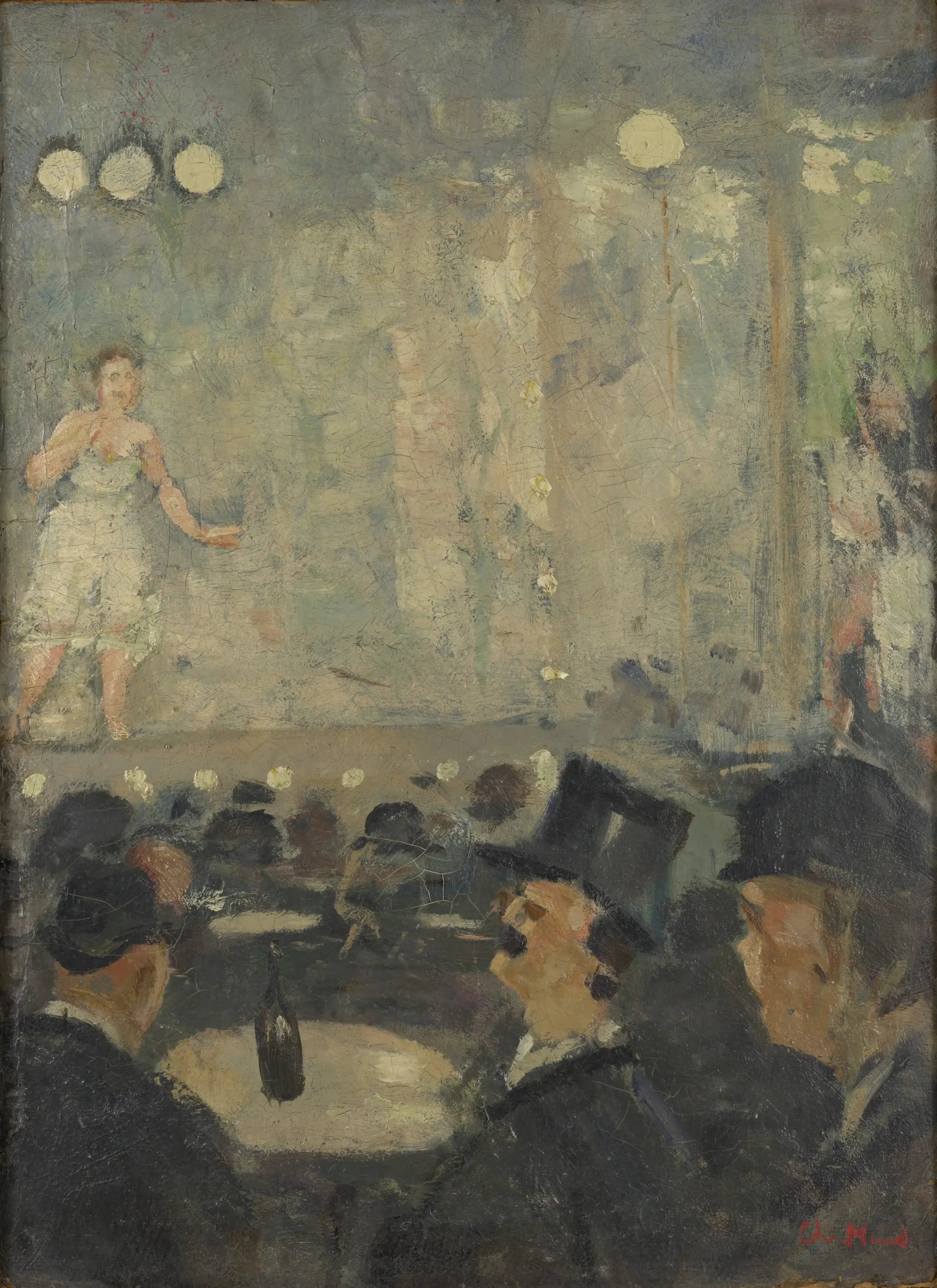 Reproduction du tableau « Cabaret - Edvard Munch » par Alpha Reproduction en peinture à l’huile