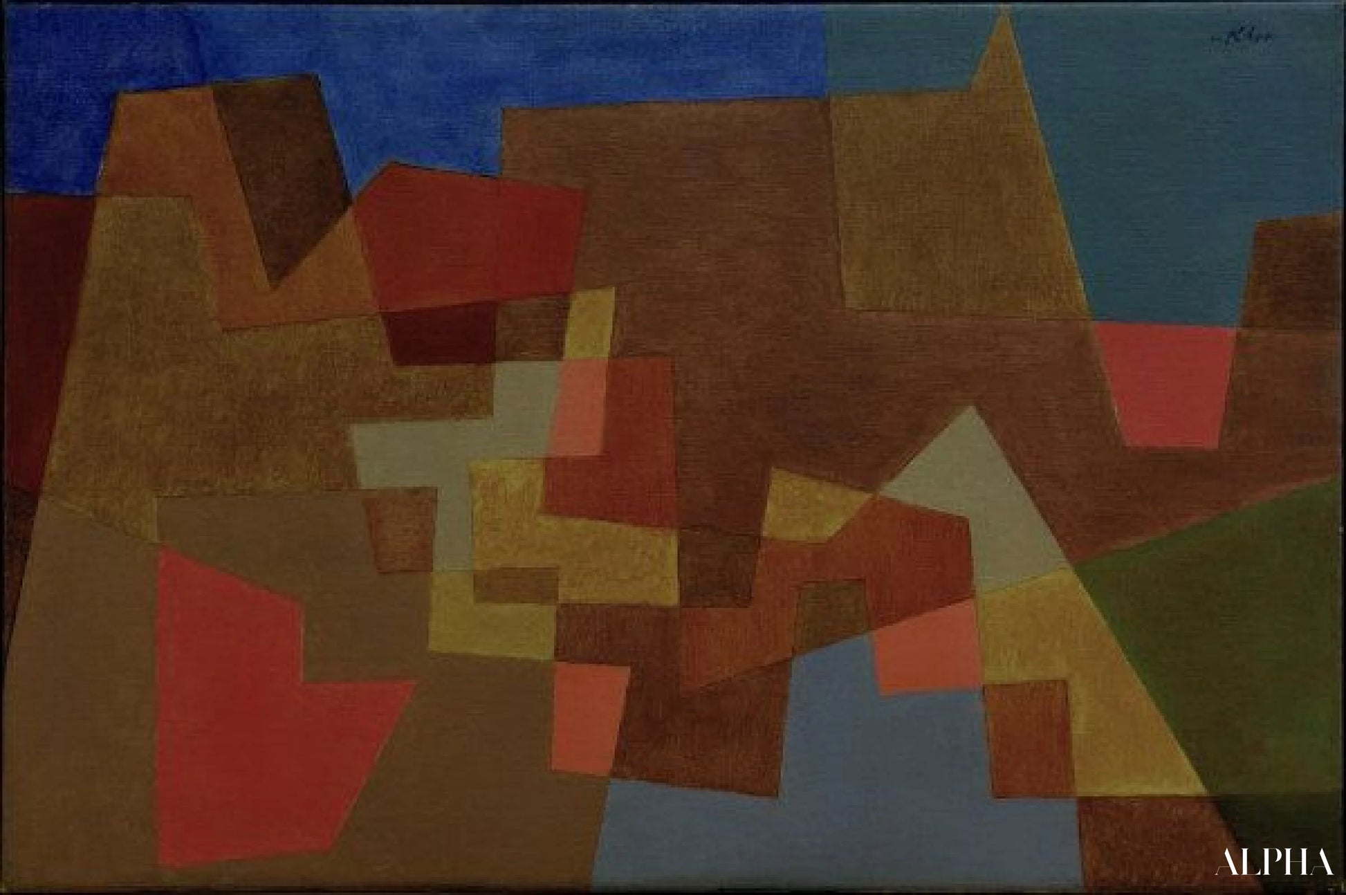 ケーブルド, 1935年 - ポール・クレー - 高級絵画および絵画の複製