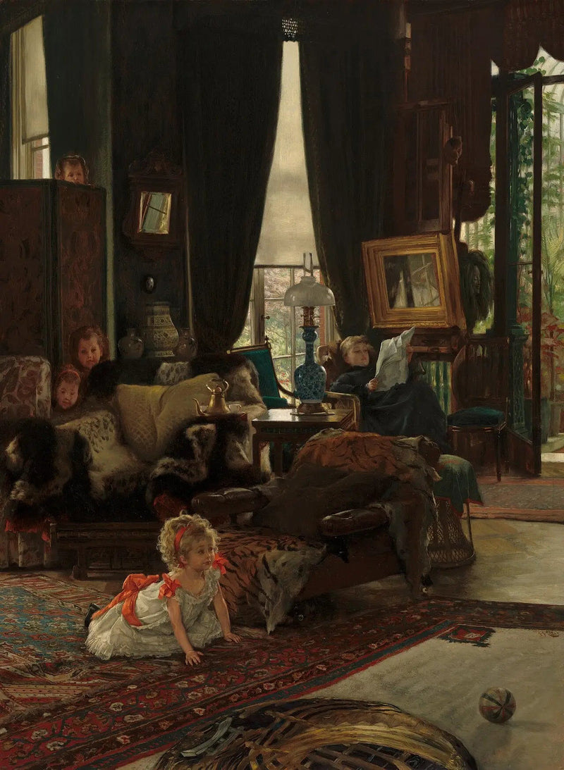 キャッシュキャッシュ - ジェームズ・ティソ

Source:
Cache-cache - James Tissot