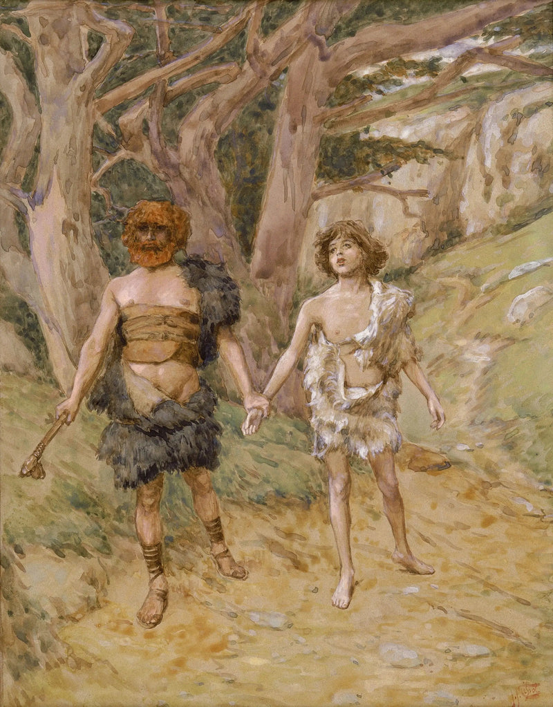 カインはアベルを死に導く - ジェームズ・ティソ

Source:
Caïn conduit Abel à la mort - James Tissot