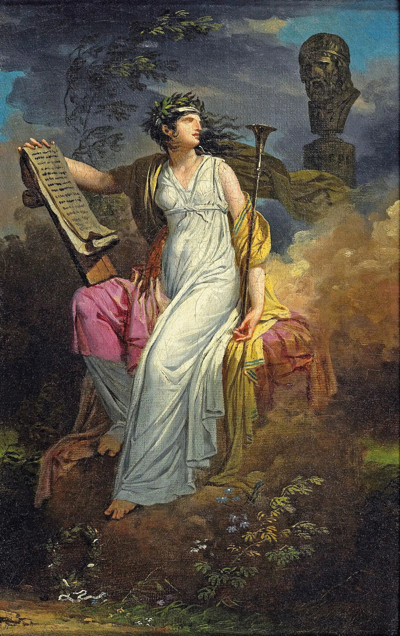 詩のミューズ、カリオペ - シャルル・メニエール

Source:
Calliope, muse de la poésie - Charles Meynier