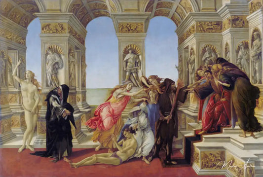 Calomnie - Sandro Botticelli - Reproductions de tableaux et peintures haut de gamme