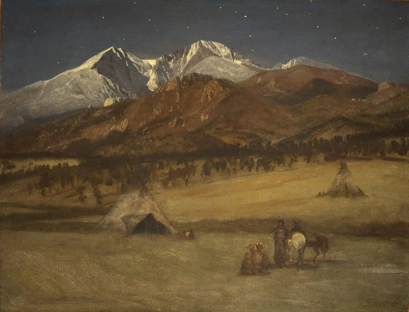 インディアンキャンプ - 夕べ - アルバート・ビアスタット

Source:
Campement indien - Soirée - Albert Bierstadt