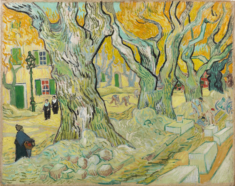 街路工 - Vincent van Gogh