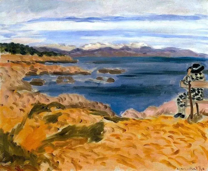 Reproduction du tableau « Cap d'Antibes - Henri Matisse » par Alpha Reproduction en peinture à l’huile