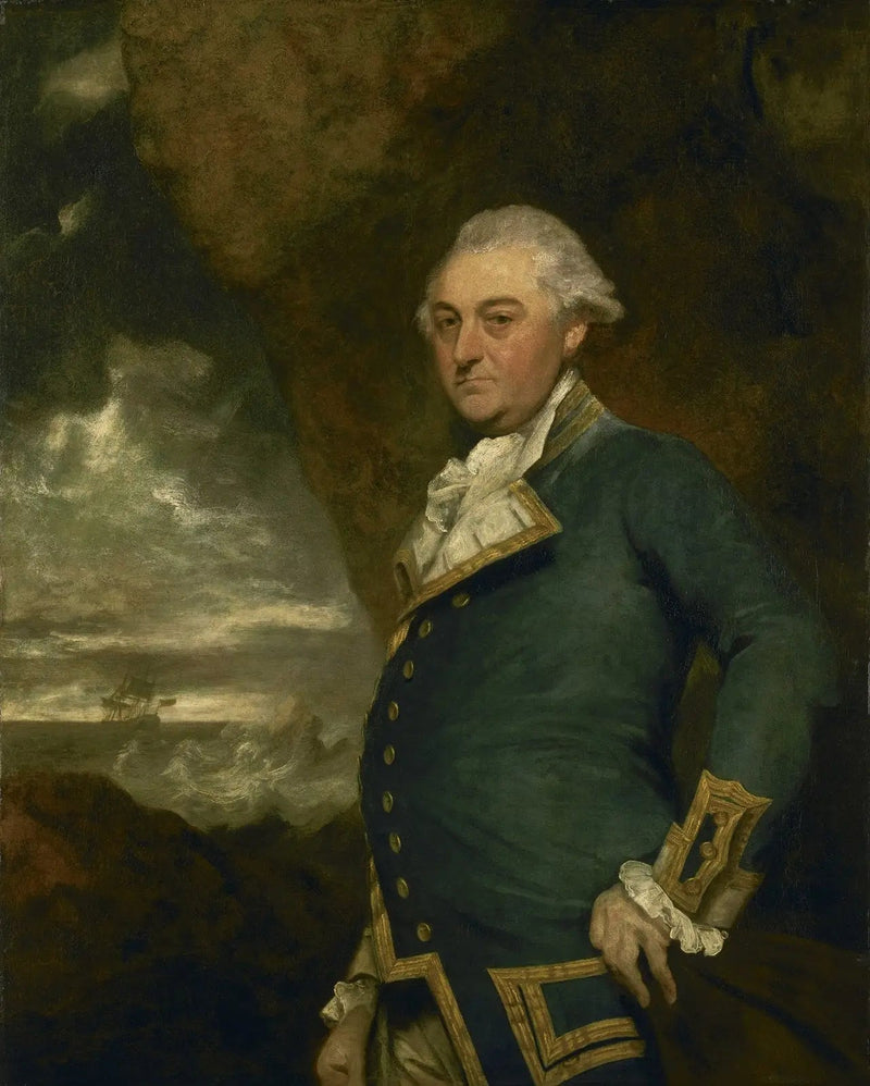 キャプテン・ジョン・ゲル、1740-1805 - ジョシュア・レイノルズ