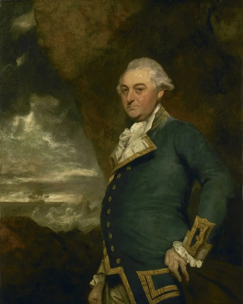 キャプテン・ジョン・ゲル、1740-1805 - ジョシュア・レイノルズ