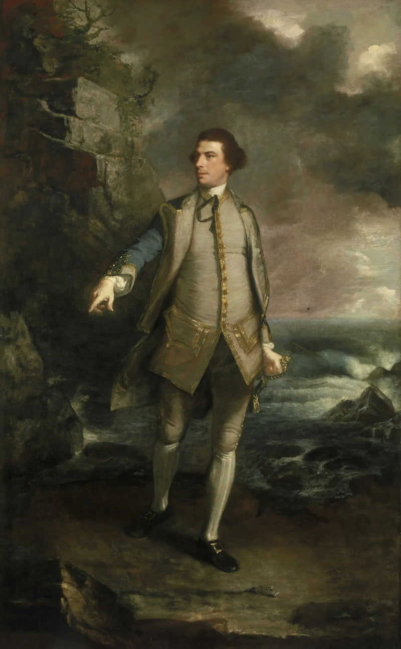 キャプテン・ザ・オノレーブル・オーガスタス・ケッペル、1725-1786 - ジョシュア・レイノルズ
