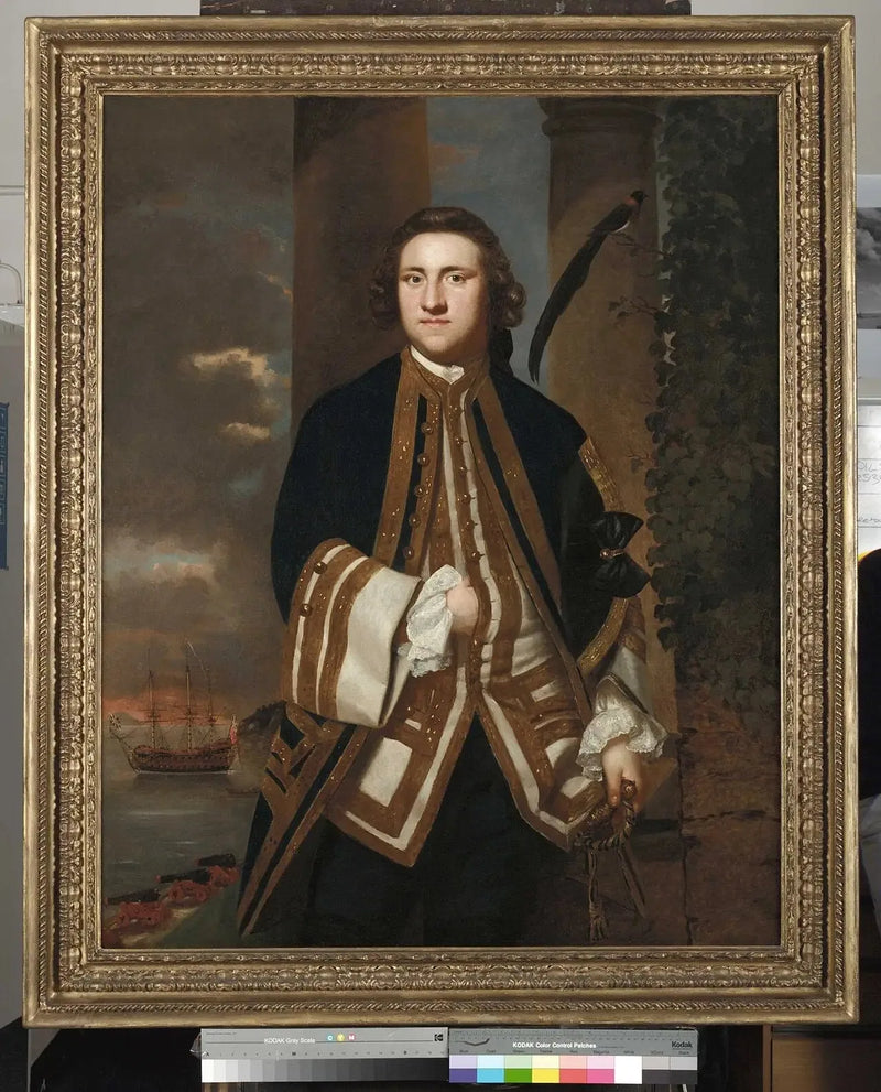 キャプテン・ザ・オナラブル・ジョージ・エッジマム、1720-1795 - ジョシュア・レイノルズ