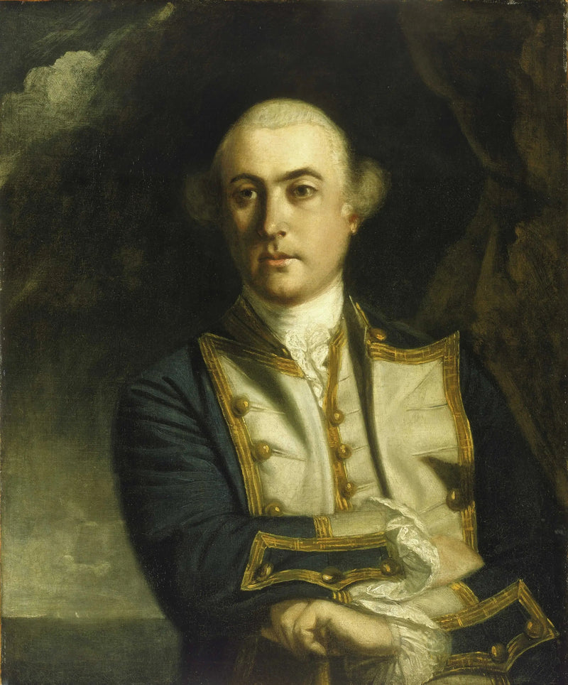 キャプテン・ザ・オナラブル・ジョン・バイロン、1723-1786 - ジョシュア・レイノルズ