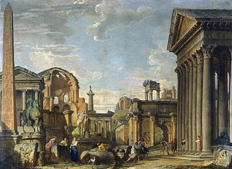 カプリッチョ・アーキテクチュアル - ジョバンニ・パオロ・パニーニ

Source:
Capriccio architectural - Giovanni Paolo Panini
