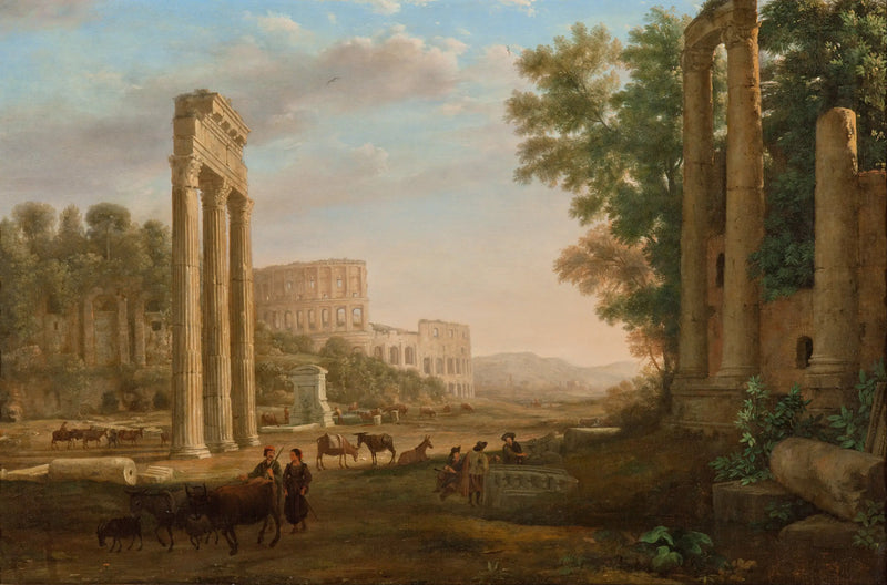 ローマフォーラムの遺跡を描いたカプリッチョ - クロード・ロラン

Source:
Capriccio avec les ruines du Forum romain - Claude Lorrain
