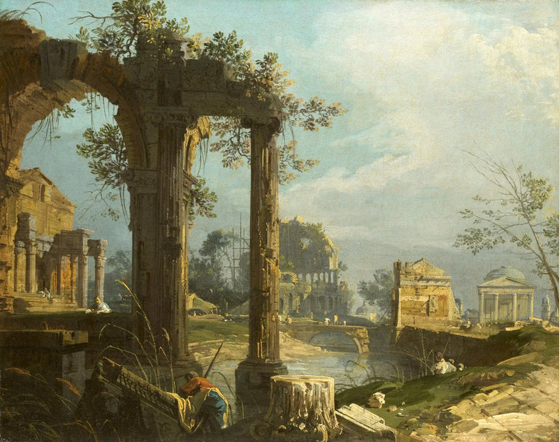 カプリッチョ・アヴェック・ルイーヌ - カナレット

Source:
Capriccio avec ruines - Canaletto