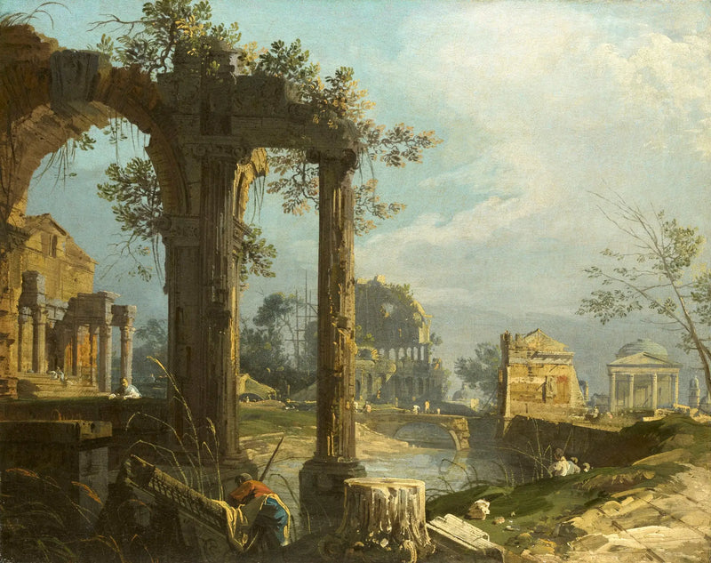 カプリッチョ・アヴェック・ルイーヌ - カナレット

Source:
Capriccio avec ruines - Canaletto