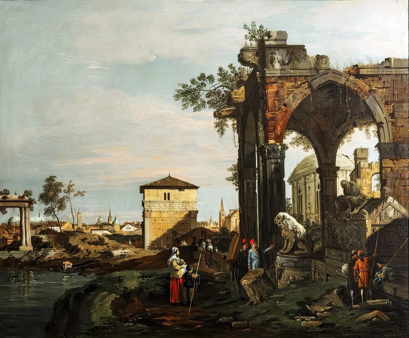パドヴァの廃墟とポルテ・ポルテッロのカプリーチョ - カナレット

Source:
Caprice avec ruines et la Porte Portello, à Padoue - Canaletto