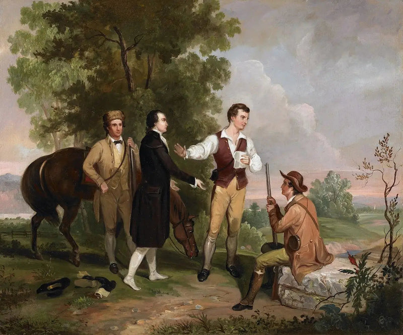 アンドレ・マジョールのキャプチャ - アッシャー・ブラウン・デュランド

Source:
Capture du major André - Asher Brown Durand