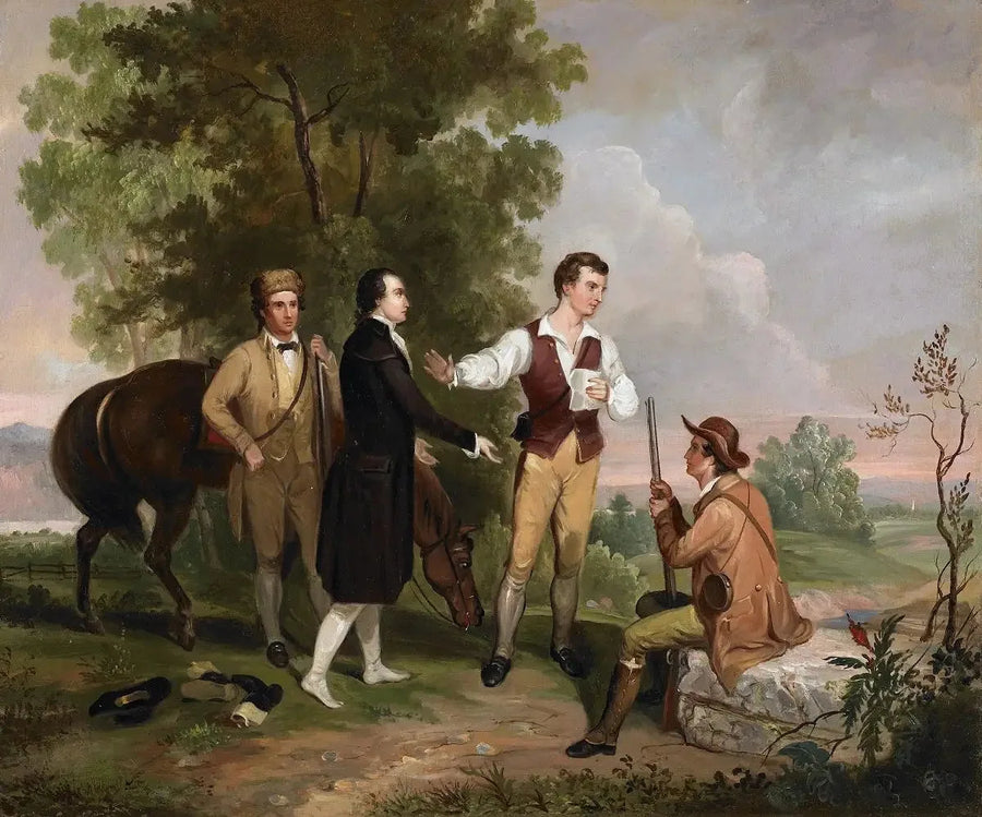 アンドレ・マジョールのキャプチャ - アッシャー・ブラウン・デュランド

Source:
Capture du major André - Asher Brown Durand