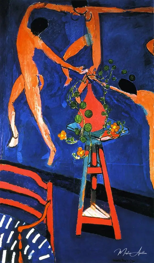 Capucines avec danse II - Matisse - Reproductions de tableaux et peintures haut de gamme