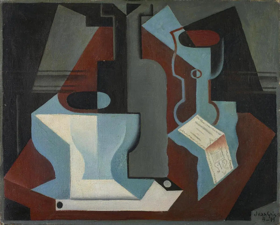 カラフェ、ボウルとグラス - フアン・グリス

Source:
Carafe, bol et verre - Juan Gris