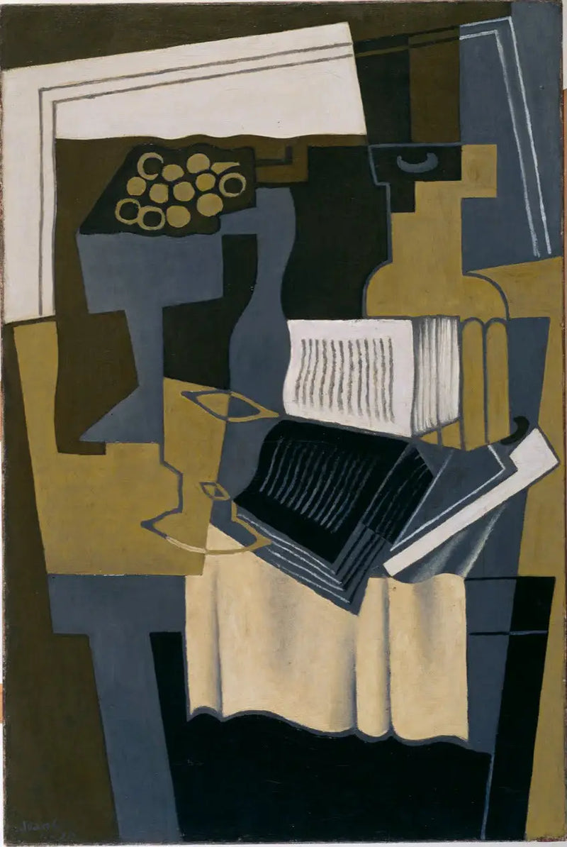 カラフェと本 - フアン・グリス

Source:
Carafe et livre - Juan Gris