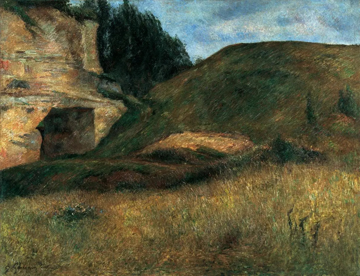 Carrière aux environs de Pontoise - Paul Gauguin - Alpha Reproduction