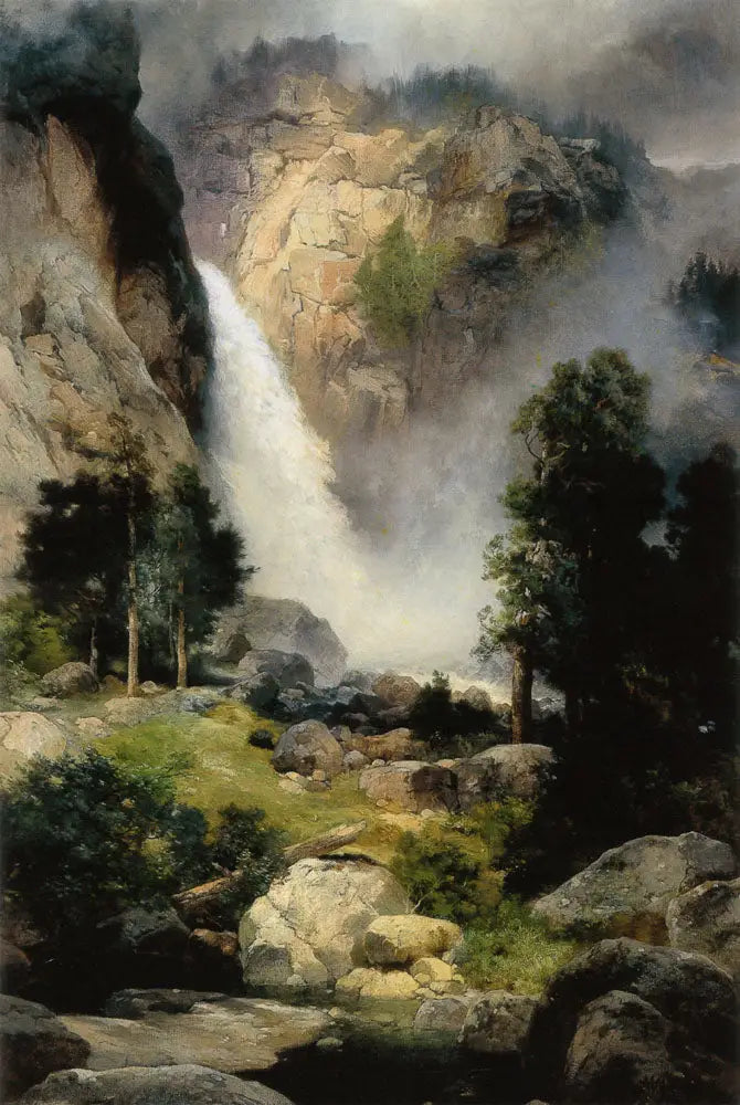 カスケードフォールズ、ヨセミテ - トーマス・モラン

Source:
Cascade Falls, Yosemite - Thomas Moran