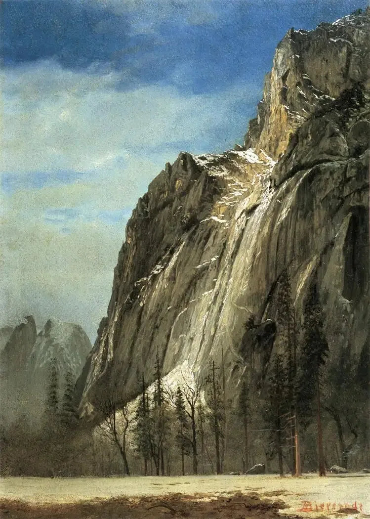 キャテドラルロックス、ヨセミテの眺め - アルバート・ビアシュタット

Source:
Cathedral Rocks, une vue sur Yosemite - Albert Bierstadt