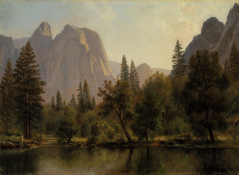 キャテドラルロックス、イエローストーン渓谷 - アルバート・ビアシュタット

Source:
Cathedral Rocks, vallée de Yosemite - Albert Bierstadt