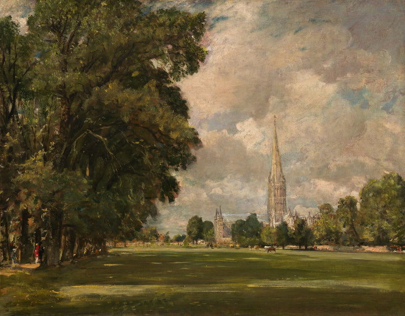 サリセイ大聖堂（ローワーマッシュクローズから） - ジョン・コンスタブル

Source:
Cathédrale de Salisbury depuis Lower Marsh Close - John Constable