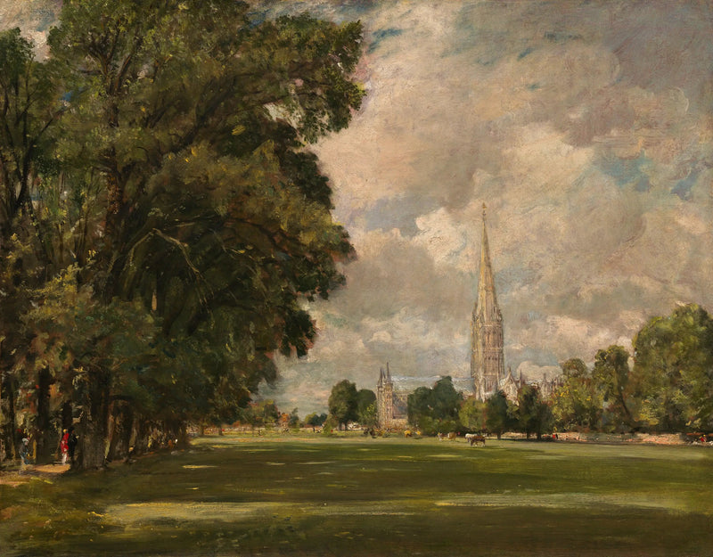 サリセイ大聖堂（ローワーマッシュクローズから） - ジョン・コンスタブル

Source:
Cathédrale de Salisbury depuis Lower Marsh Close - John Constable