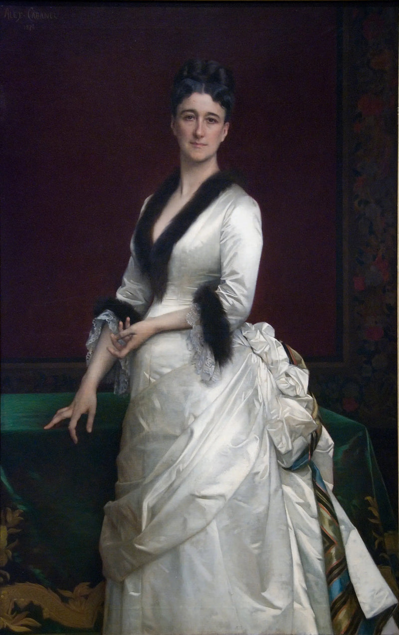 キャサリン・ロイヤルヤード・ウルフ（1828–1887） - アレクサンドル・カバネル

Source:
Catherine Lorillard Wolfe (1828–1887) - Alexandre Cabanel