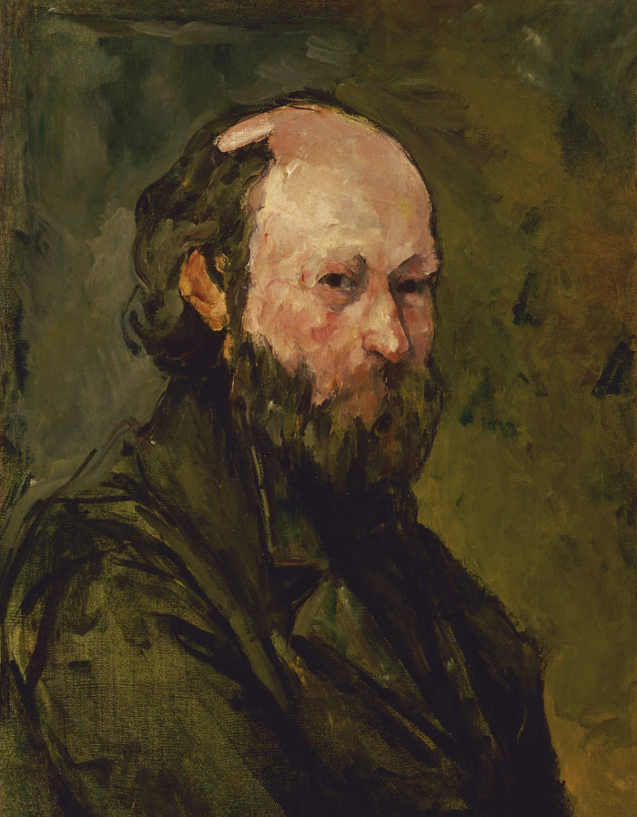 自画像、1878 -1880 - Paul Cézanne