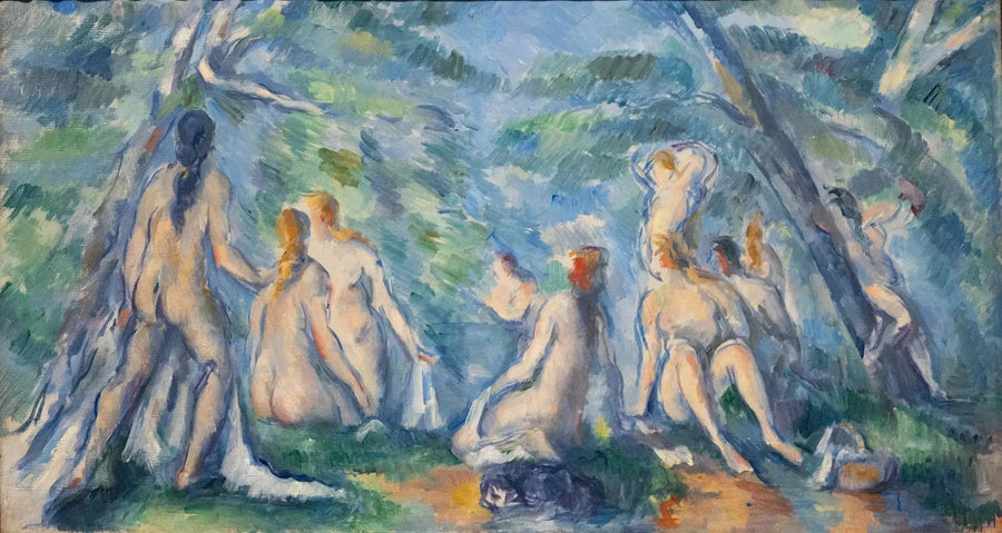 入浴する女性たち - ポール・セザンヌ