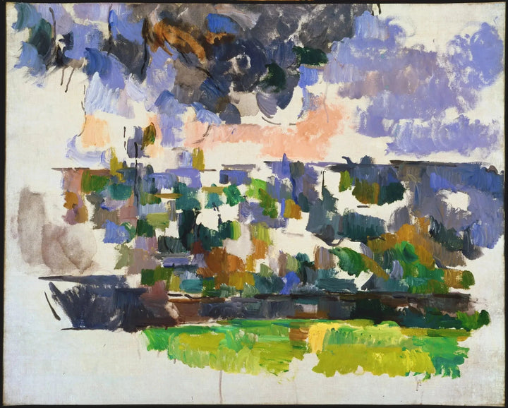 ローヴの庭、1906 年頃 - Paul Cézanne