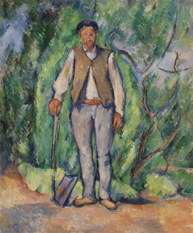 The Gardener, 1885 年頃以降 - Paul Cézanne
