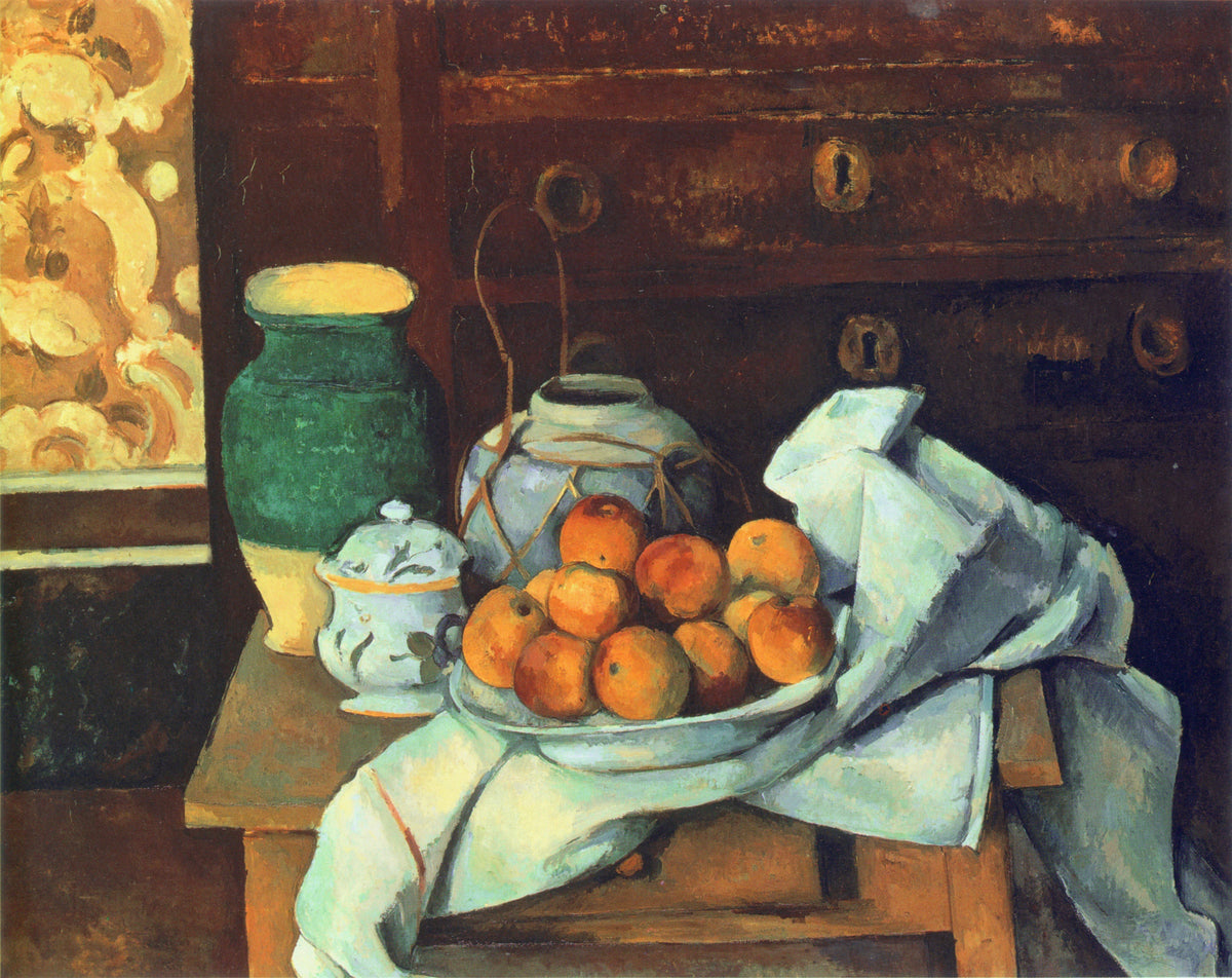引き出しの箱の静物画、1883 年頃 -1887 年頃 - Paul Cézanne