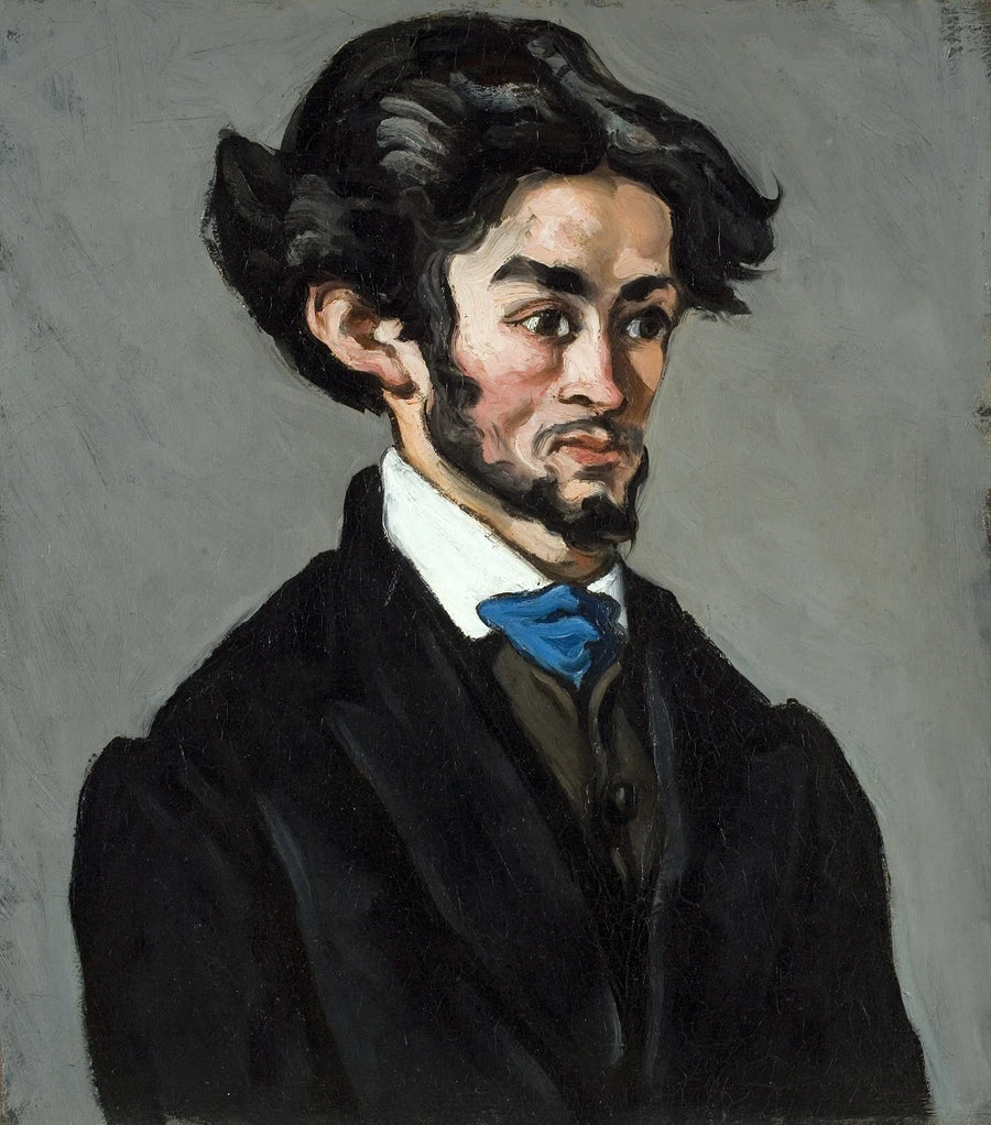ロマンチックな肖像画 - Paul Cézanne