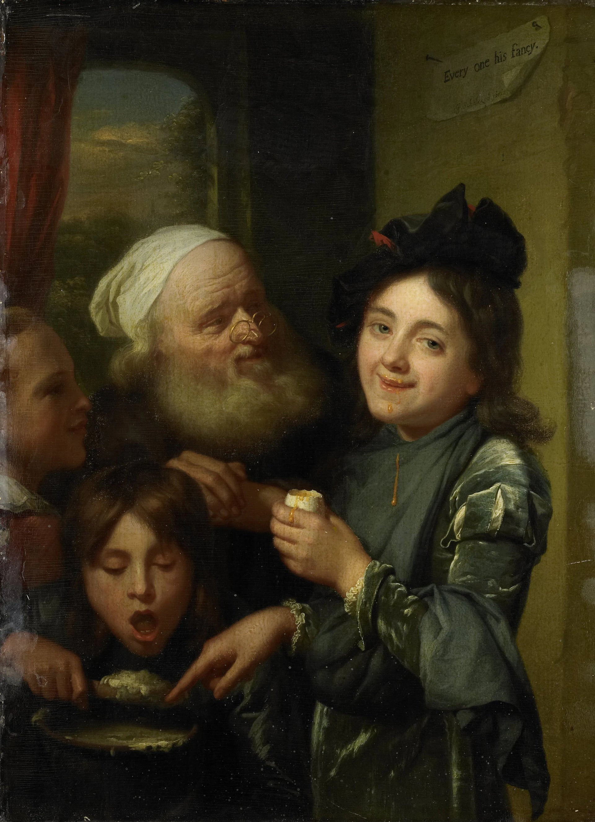 "À chacun son goût" - Godfried Schalken