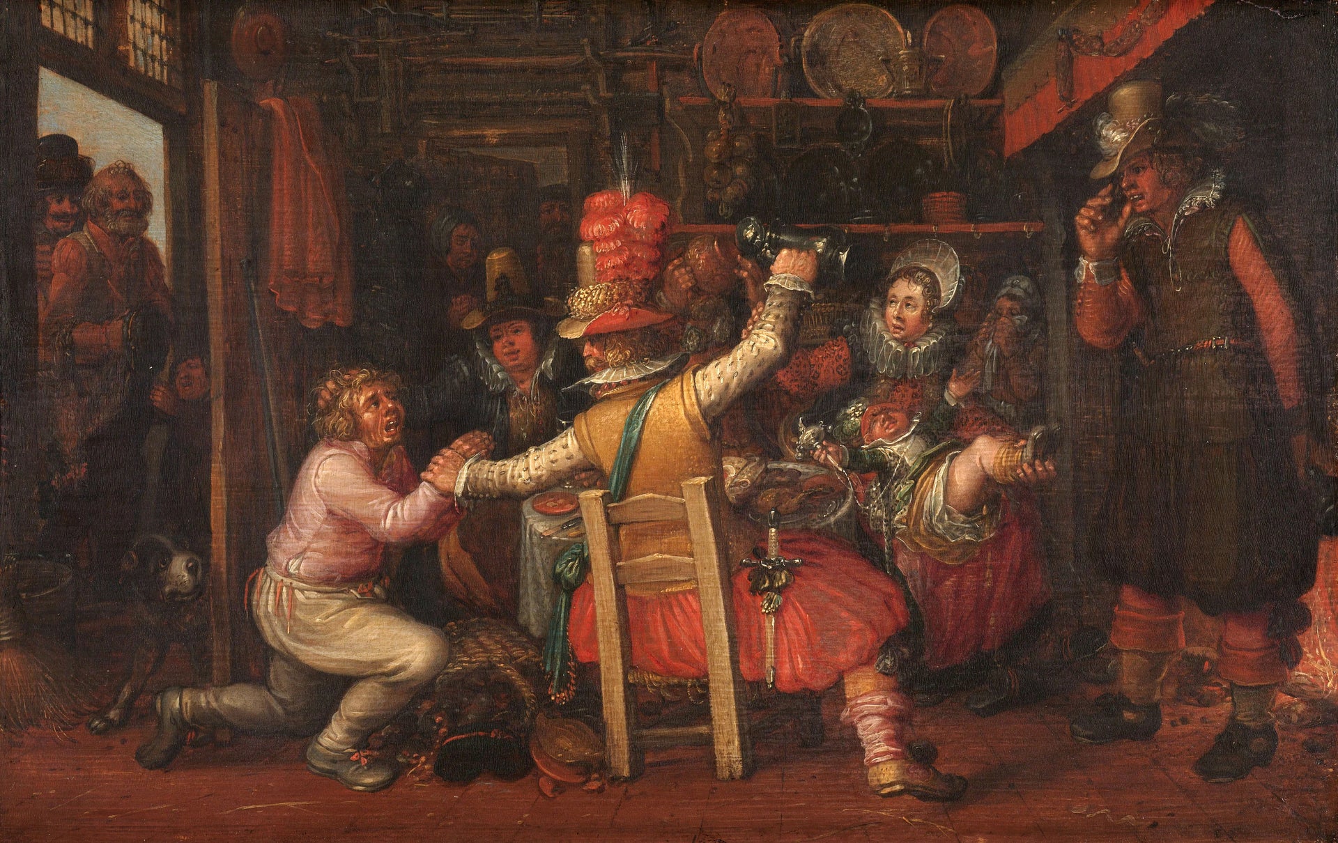 Chagrin paysan - David Vinckboons