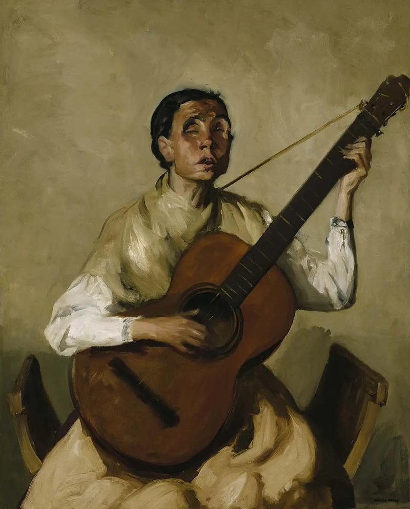 盲目のスペイン歌手 - ロバート・ヘンリー

Source:
Chanteur espagnol aveugle - Robert Henri