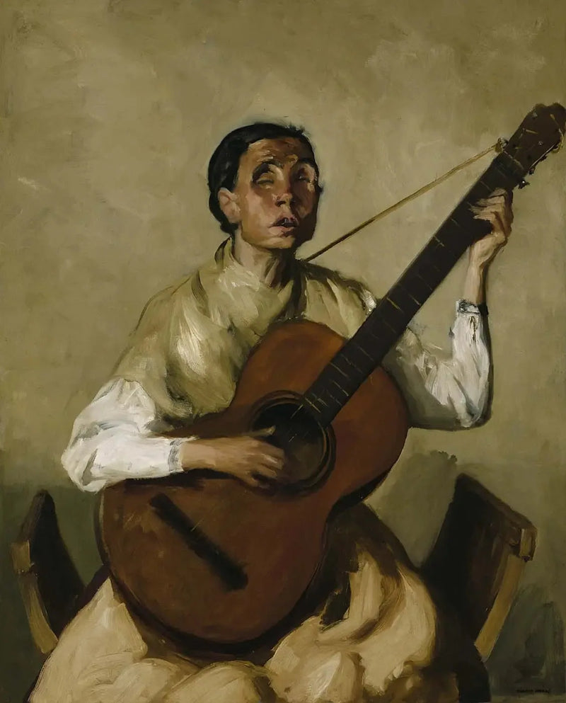 盲目のスペイン歌手 - ロバート・ヘンリー

Source:
Chanteur espagnol aveugle - Robert Henri